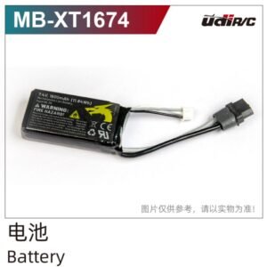 Pin Li-PO (7.4V 1600mAh) Giắc XT (MB-XT1674)