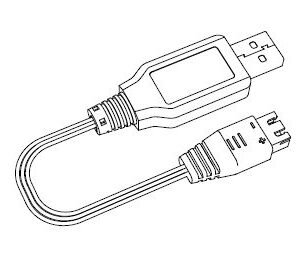 Sạc USB (Dùng Cho Pin 7.4V) (UCX24-E005)