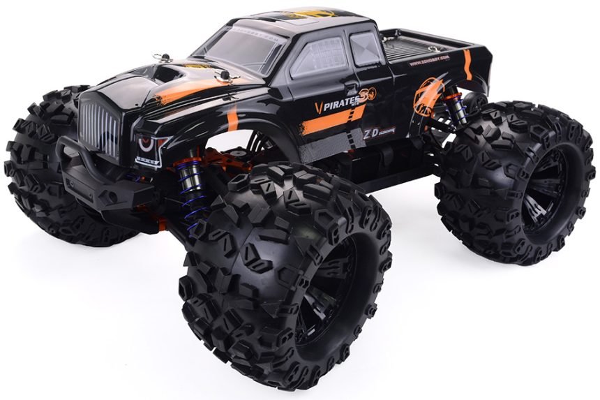 Xe Địa Hình Monster Truck Điện Không Chổi Than MT8 Pirates3 Tỷ Lệ 1/8